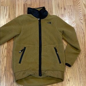 Fleece north face jacket